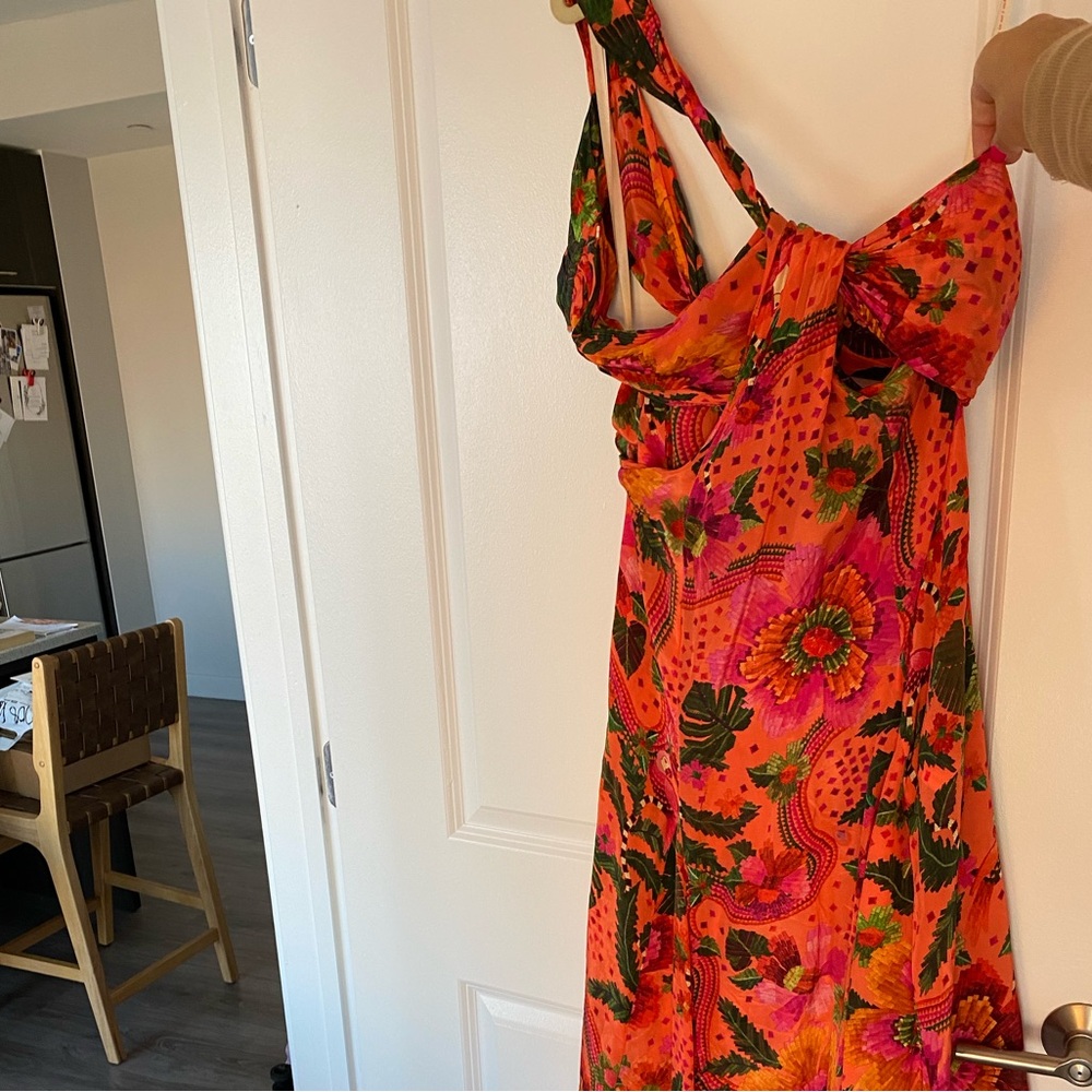 FARM Rio Blooming Garden One-Shoulder Maxi Dress - Picture 11 of 15